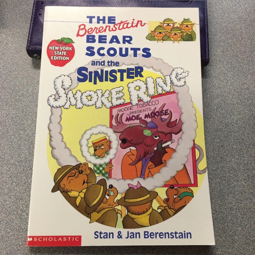 The Berenstain Bear Scouts and the Sinister Smoke Ring by Stan & Jan Berenstein